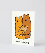 Load image into Gallery viewer, ''Welcome to the Family'' New Baby Card