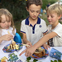 Lade das Bild in den Galerie-Viewer, Pappbecher „Tropische Tiere“