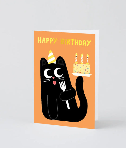Glückwunschkarte „Alles Gute zum Geburtstag“.