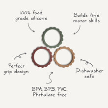 Lade das Bild in den Galerie-Viewer, Blumen-Beißarmband ''Getrockneter Thymian, Beere, Natur''