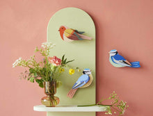 Load image into Gallery viewer, ''Garden Bird, Blue Tits'' Wall Decoration