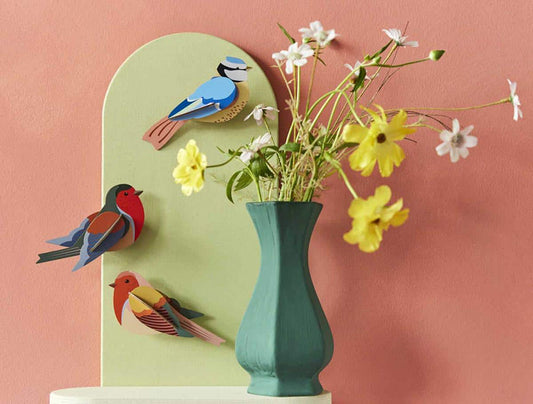 ''Wanddekoration Gartenvogel, Rotkehlchen''