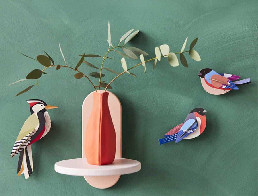 Studio Roof, Garden Bird, Finches Decoration