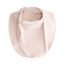 Load image into Gallery viewer, Baby Bib GOTS Organic Cotton, Faded Pink Cream