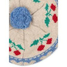 Load image into Gallery viewer, Children's Beret ''Belou Cherry Stripe''