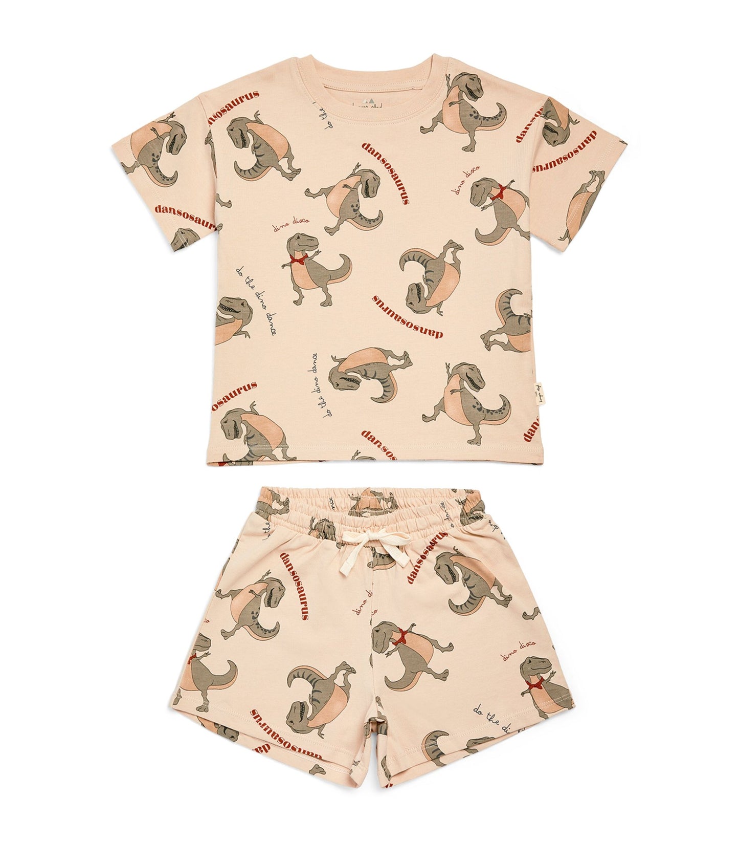 Shorts and T Shirt Set GOTS ''Danosaurus''