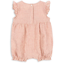 Load image into Gallery viewer, Ellie Frill Romper ''Amour Stripe'' 74 / 9 Months