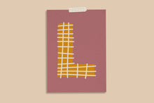 Lade das Bild in den Galerie-Viewer, Buchstaben-Postkarte, A - Z