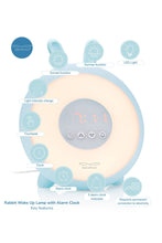 Load image into Gallery viewer, Wake Up Lamp, Rabbit Blue