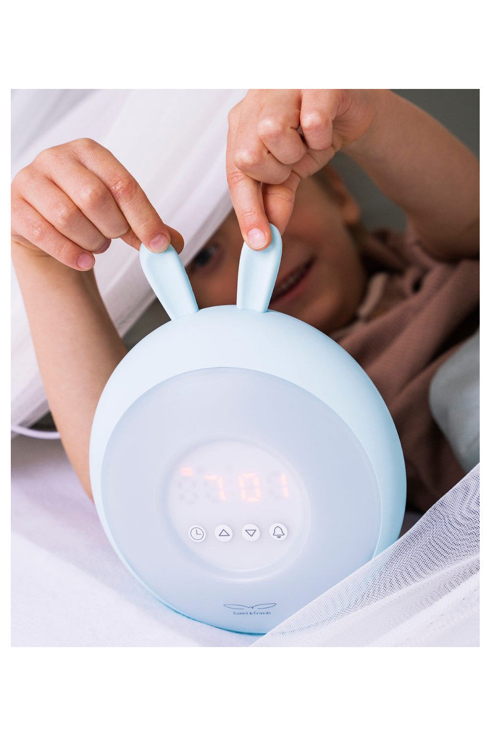 Aufwachlampe, Hase Blau