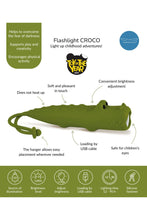 Load image into Gallery viewer, Flashlight, Crocodile