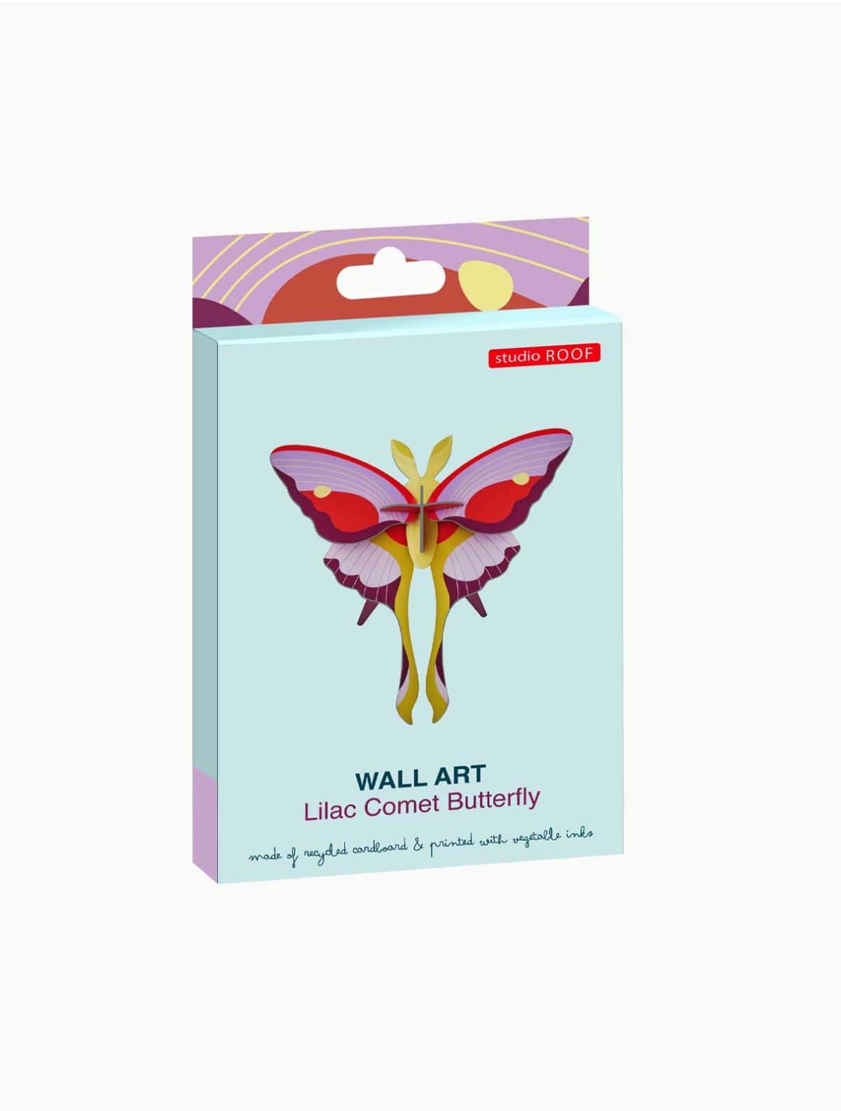 Studio Roof, Lilac Comet Butterfly Decoration
