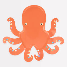 Load image into Gallery viewer, Party Plates, Octopus
