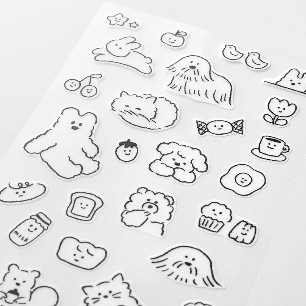 Japanese Stickers, Cute Motif