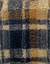 Load image into Gallery viewer, Doll Jacket ''Tartan Sherpa'' 34 & 37cm dolls