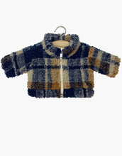 Load image into Gallery viewer, Doll Jacket ''Tartan Sherpa'' 34 & 37cm dolls