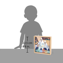 Load image into Gallery viewer, Wooden Blocks Set, Mountain Valley