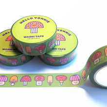 Load image into Gallery viewer, Washi Tape, Mushrooms