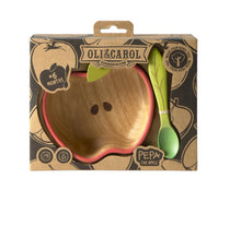 Load image into Gallery viewer, Bowl & Spoon Set, Pepa the Apple