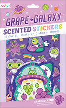 Load image into Gallery viewer, Scratch n' Sniff Stickers, Galaxy Grape