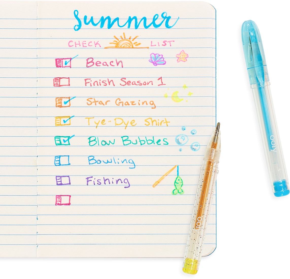 Mini Doodlers Scented Gel Pens, Set of 20