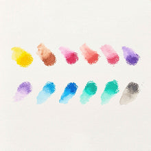Load image into Gallery viewer, Rainbow Sparkle Metallic Watercolour Gel Crayons