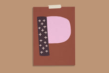 Lade das Bild in den Galerie-Viewer, Buchstaben-Postkarte, A - Z