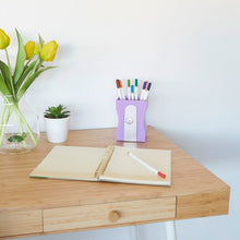 Load image into Gallery viewer, Desk Tidy, Pencil Sharpener Purple