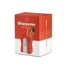Load image into Gallery viewer, Desk Tidy, Pencil Sharpener Red