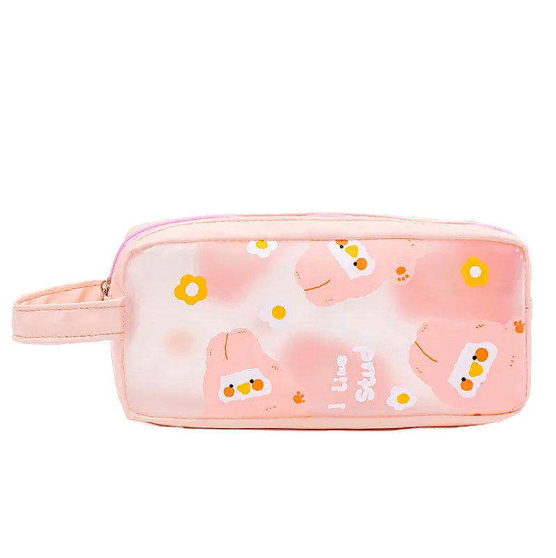 Transparent Pencil Case, I Like to Study