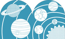 Load image into Gallery viewer, Colouring Book with Sitckers, Outer Space