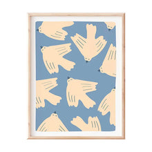Load image into Gallery viewer, 30 x 40 Poster, Blue Birds