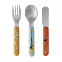 Load image into Gallery viewer, Toddler Cutlery Set ''Safari''