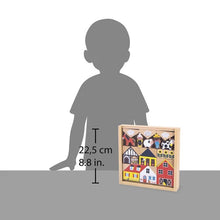 Load image into Gallery viewer, Wooden Blocks Set, Countryside