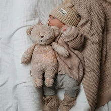 Lade das Bild in den Galerie-Viewer, Moonie summender Bio-Bär mit Lampe ''Sand Natur''