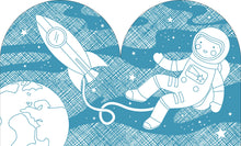 Load image into Gallery viewer, Colouring Book with Sitckers, Outer Space
