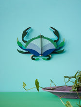 Lade das Bild in den Galerie-Viewer, Studio-Dach ''Aquamarine Crab'' Dekoration