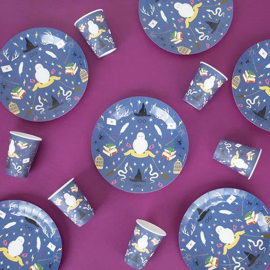 Paper Cups ''Witches and Wizards'', Set of 8