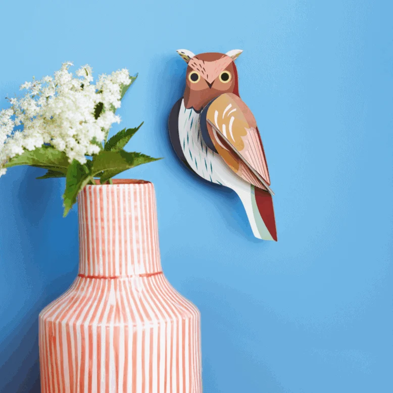 Studio Roof Garden Bird Decoration, Tawny Owl