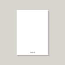 Load image into Gallery viewer, Postcard ''Alphabet'' Lilac