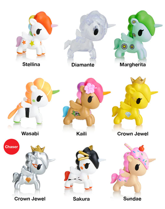 ''Unicorno, Capsule Cuties'' Tokidoki Blind Box Figures