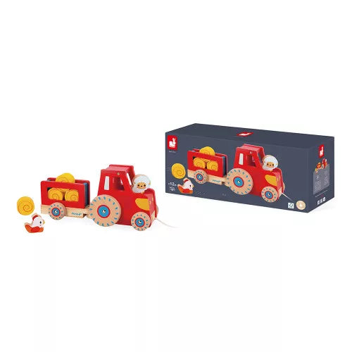 Nachziehspielzeug, Traktor