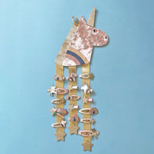 Load image into Gallery viewer, Hair Clips Wall Hanger ''Unicorn''