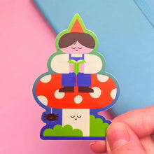 Load image into Gallery viewer, Vinyl Sticker, Cute Friend Mushroom