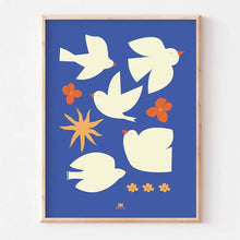 Lade das Bild in den Galerie-Viewer, 30 x 40 Poster, Die Vögel