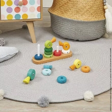 Load image into Gallery viewer, Wooden Stacking Toy ''Zigolos Ducks''