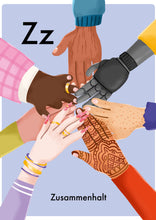 Lade das Bild in den Galerie-Viewer, Hamburg ABC Lernkarten, Deutsche Sprache