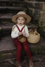 Load image into Gallery viewer, Footed Tights ''Maple Leaf''