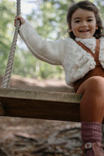 Load image into Gallery viewer, Footless Tights ''Cinnamon'', 3 -4 Years