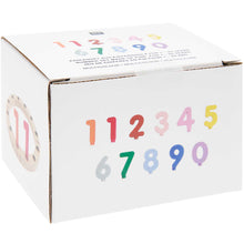 Load image into Gallery viewer, Wooden Numbers Set, Multicolour